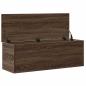 Preview: Truhe Braun Eichen-Optik 102x35x35 cm Holzwerkstoff