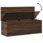 Preview: Truhe Braun Eichen-Optik 102x35x35 cm Holzwerkstoff