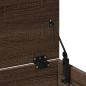Preview: Truhe Braun Eichen-Optik 102x35x35 cm Holzwerkstoff