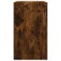 Preview: Wandregal Räuchereiche 75x35x60 cm Holzwerkstoff