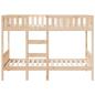Preview: Etagenbett 90x200 cm Massivholz Kiefer