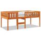 Preview: Kinderbett ohne Matratze Wachsbraun 75x190 cm Massivholz Kiefer