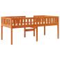 Preview: Kinderbett ohne Matratze Wachsbraun 75x190 cm Massivholz Kiefer