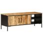 Preview: TV-Schrank 110x35x40 cm Massivholz Mango