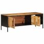 Preview: TV-Schrank 110x35x40 cm Massivholz Mango