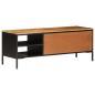 Preview: TV-Schrank 110x35x40 cm Massivholz Mango