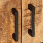 Preview: TV-Schrank 110x35x40 cm Massivholz Mango