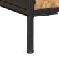 Preview: TV-Schrank 110x35x40 cm Massivholz Mango