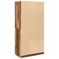 Preview: Kleiderschrank Altholz-Optik 100x50x200 cm Holzwerkstoff