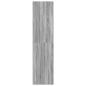 Preview: Kleiderschrank Grau Sonoma 100x50x200 cm Holzwerkstoff