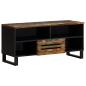 Preview: ARDEBO.de - TV-Schrank 100x34x46 cm Massivholz Akazie