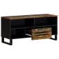 Preview: TV-Schrank 100x34x46 cm Massivholz Akazie