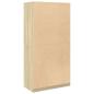Preview: Kleiderschrank Sonoma-Eiche 100x50x200 cm Holzwerkstoff
