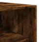Preview: Kleiderschrank Räuchereiche 50x50x200 cm Holzwerkstoff