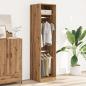 Preview: Kleiderschrank Artisan-Eiche 50x50x200 cm Holzwerkstoff