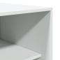 Preview: Kleiderschrank Weiß 100x50x200 cm Holzwerkstoff