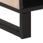 Preview: Sideboard 80x34x75 cm Massivholz Mango