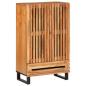 Preview: ARDEBO.de - Highboard 60x34x100 cm Massivholz Akazie
