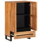 Preview: Highboard 60x34x100 cm Massivholz Akazie