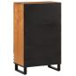 Preview: Highboard 60x34x100 cm Massivholz Akazie
