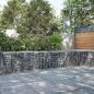 Preview: ARDEBO.de - Gabione mit Deckel 300x50x50 cm Verzinktes Eisen