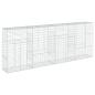 Preview: Gabionen mit Deckel 400x50x150 cm Verzinktes Eisen
