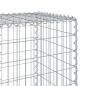 Preview: Gabione mit Deckel 900x50x150 cm Verzinktes Eisen