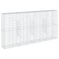 Preview: Gabione mit Deckel 400x50x200 cm Verzinktes Eisen