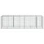 Preview: Gabione mit Deckel 350x100x100 cm Verzinktes Eisen