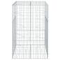 Preview: Gabione mit Deckel 100x100x150 cm Verzinktes Eisen