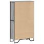 Preview: Bücherregal Grau Sonoma 80x31x137,5 cm Holzwerkstoff