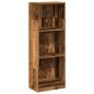 Preview: Bücherregal Altholz-Optik 40x24x109 cm Holzwerkstoff