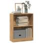 Preview: ARDEBO.de - Bücherregal Artisan-Eiche 60x24x76 cm Holzwerkstoff