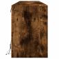 Preview: TV-Wandschrank mit LED Räuchereiche 180x31x45 cm