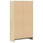 Preview: Bücherregal Sonoma-Eiche 60x24x109 cm Holzwerkstoff