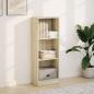 Preview: Bücherregal Sonoma-Eiche 40x24x109 cm Holzwerkstoff