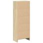 Preview: Bücherregal Sonoma-Eiche 40x24x109 cm Holzwerkstoff