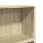 Preview: Bücherregal Sonoma-Eiche 40x24x109 cm Holzwerkstoff