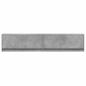 Preview: TV-Wandschrank mit LED Betongrau 180x31x38 cm