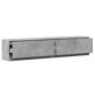 Preview: TV-Wandschrank mit LED Betongrau 180x31x38 cm