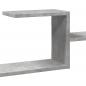 Preview: Wandregal Betongrau 104x15x49 cm Holzwerkstoff