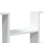 Preview: Wandregal Weiß 99x15x60 cm Holzwerkstoff