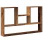 Preview: Wandregal Altholz-Optik 99x15x60 cm Holzwerkstoff