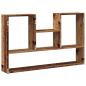 Preview: Wandregal Altholz-Optik 99x15x60 cm Holzwerkstoff