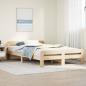 Preview: ARDEBO.de - Massivholzbett ohne Matratze 120x200 cm Kiefernholz