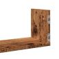 Preview: Wandregale 3 Stk. Altholz-Optik 80x18x18 cm Holzwerkstoff
