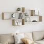 Preview: ARDEBO.de - Wandregal Sonoma-Eiche 167,5x18x68 cm Holzwerkstoff