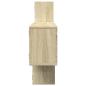 Preview: Wandregal Sonoma-Eiche 167,5x18x68 cm Holzwerkstoff