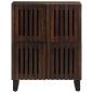 Preview: Sideboard Braun 60x34x75 cm Massivholz Mango