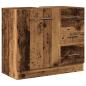 Preview: Waschbeckenunterschrank Altholz-Optik 63x30x54 cm Holzwerkstoff